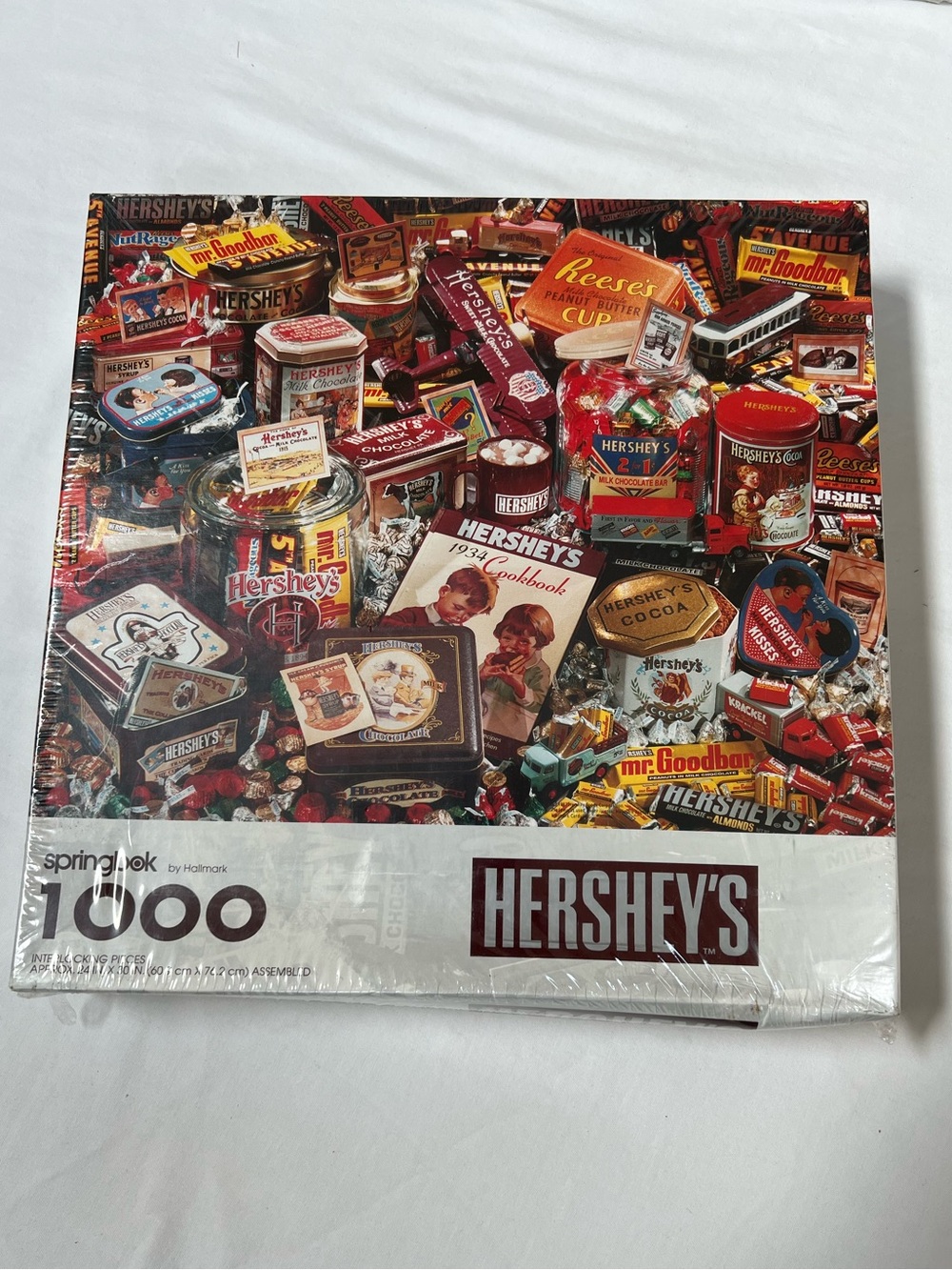 Hershey 1000 Piece Puzzle. Never Opened. Factory Sealed. Box Slightly Crushed